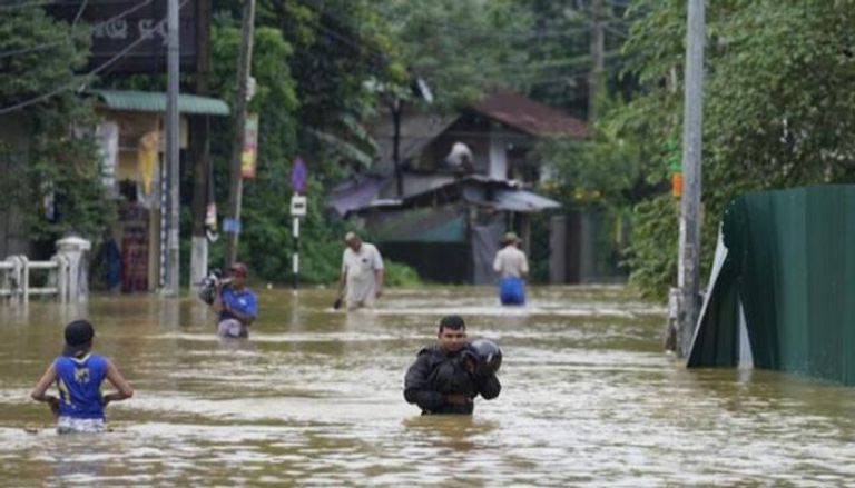 <strong>فيضانات سريلانكا</strong>