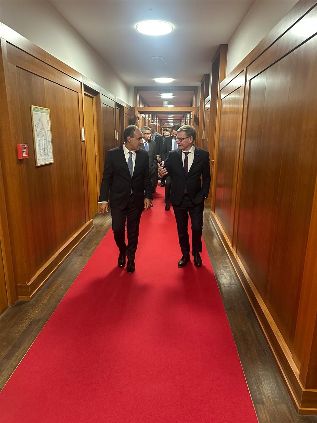 <strong>مشاورات سياسية بين وزير الخارجية المصرى ونظيره الألماني فى برلين</strong>