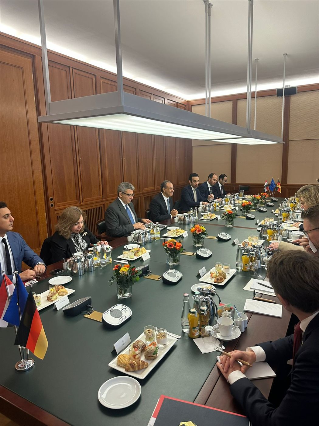 <strong>مشاورات سياسية بين وزير الخارجية المصرى ونظيره الألماني فى برلين</strong>