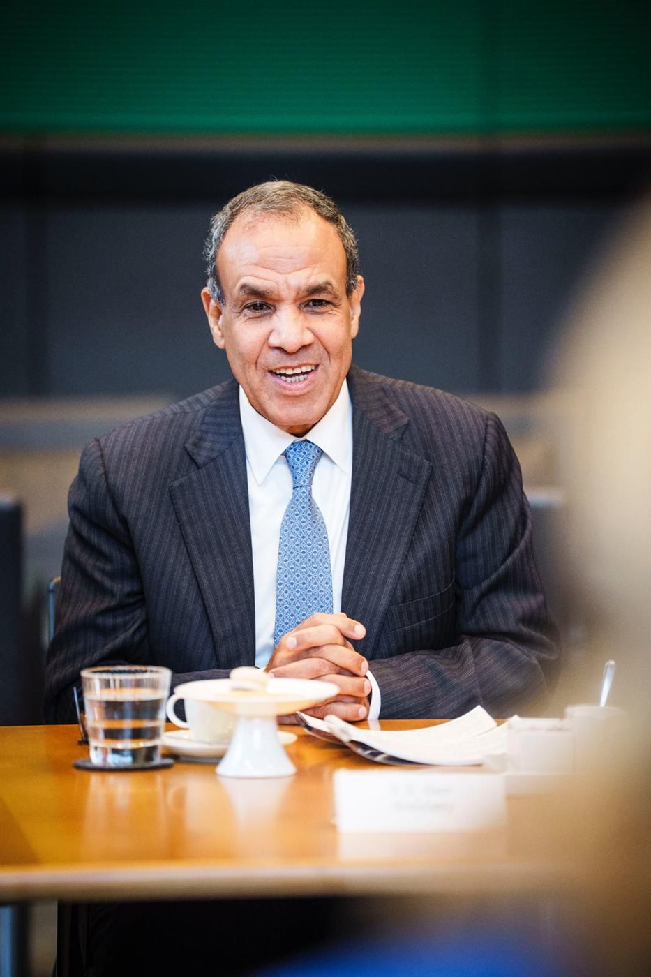 <strong>وزير الخارجية يلتقي مع رئيسة البرلمان الألماني</strong>