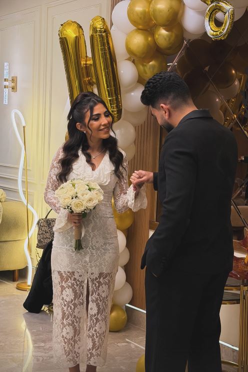 عقد قران سامر أبو طالب وهبة زكريا