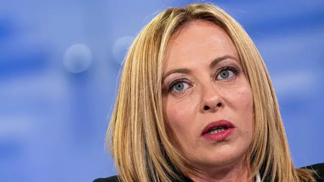 <strong>رئيسة وزراء إيطاليا، جورجيا ميلوني</strong>