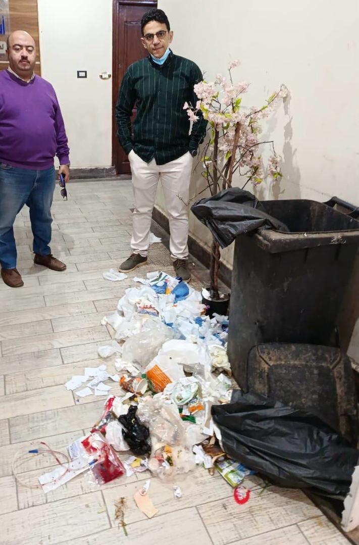 تحرك عاجل من صحة الفيوم بعد رصد نفايات خطرة داخل أكياس قمامة بمنطقة المسلة