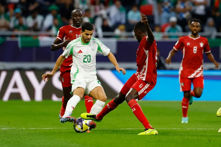 مباراة السودان ضد الجزائر