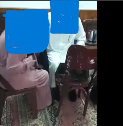 صورة للفيديو المنتشر لفك السحر