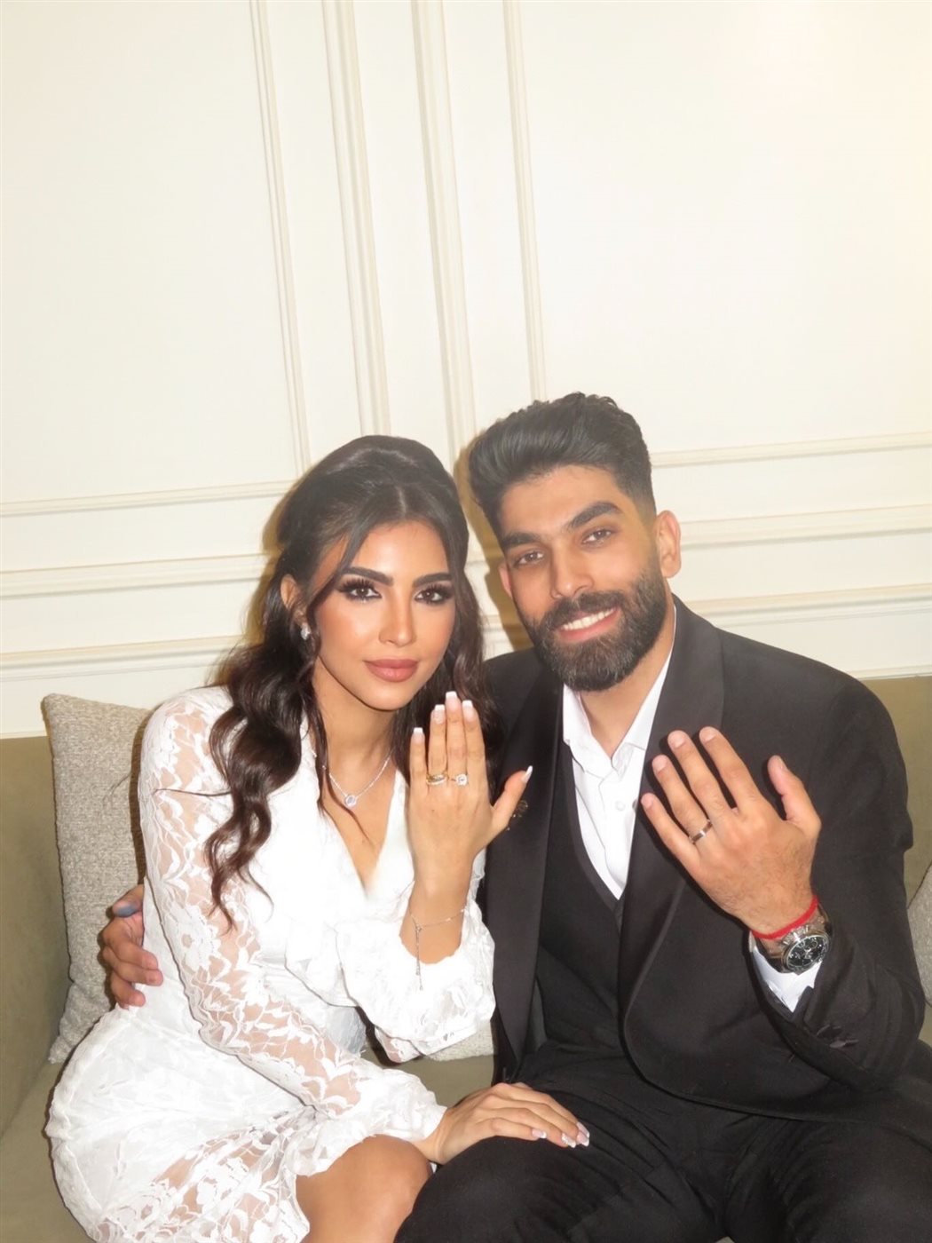 زواج سامر أبو طالب على هبة زكريا