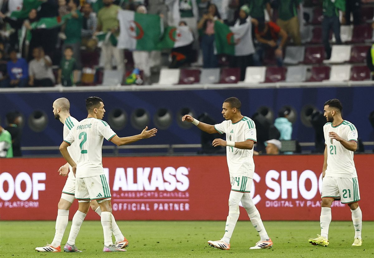 نتيجة ومخلص وأهداف مباراة الجزائر والبحرين (5-1)|فيديو