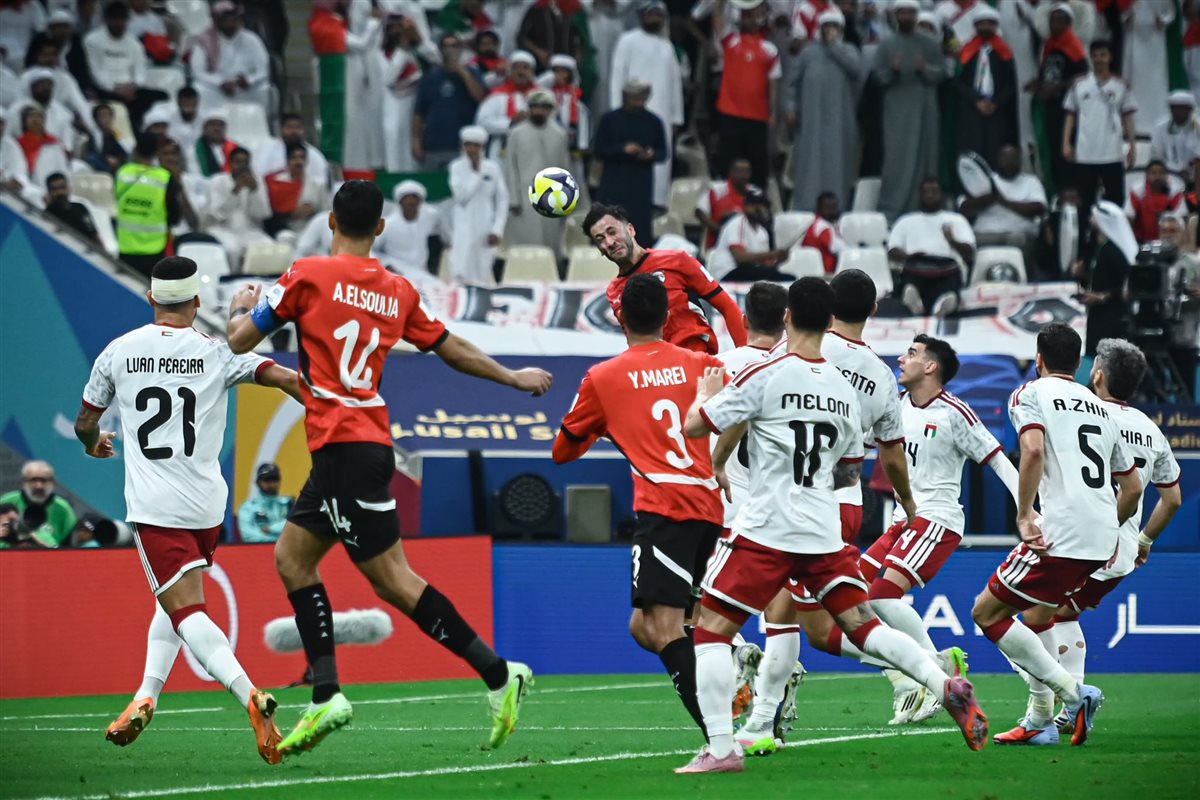 نتيجة وأهداف وملخص مباراة مصر والإمارات