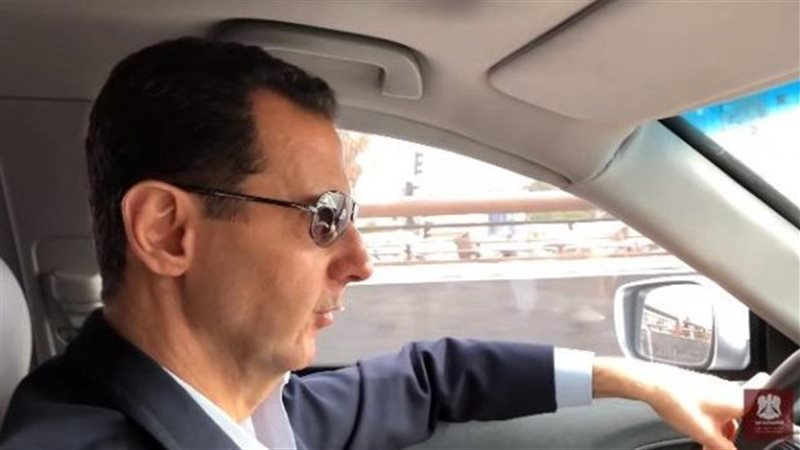 <strong>سخرية بشار الأسد من منطقة الغوطة</strong>