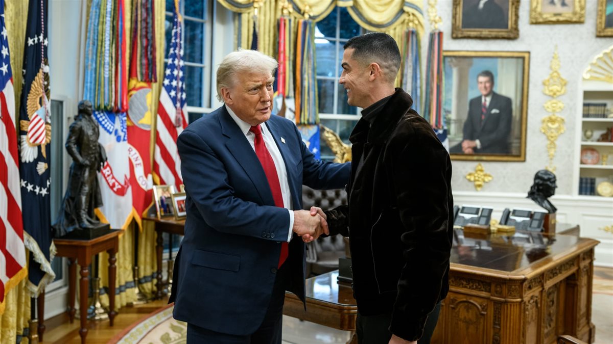 <strong>ترامب ورونالدو</strong>