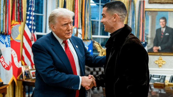 <strong>ترامب ورونالدو</strong>