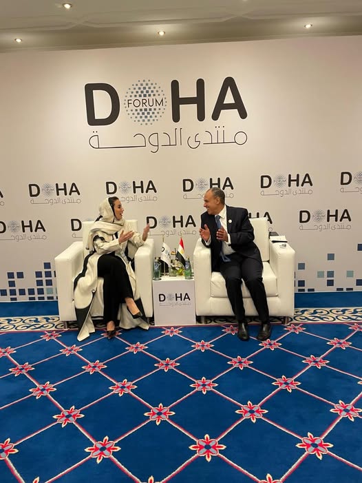 <strong>وزير الخارجية والأمين العام لمنظمة التعاون الرقمي</strong>