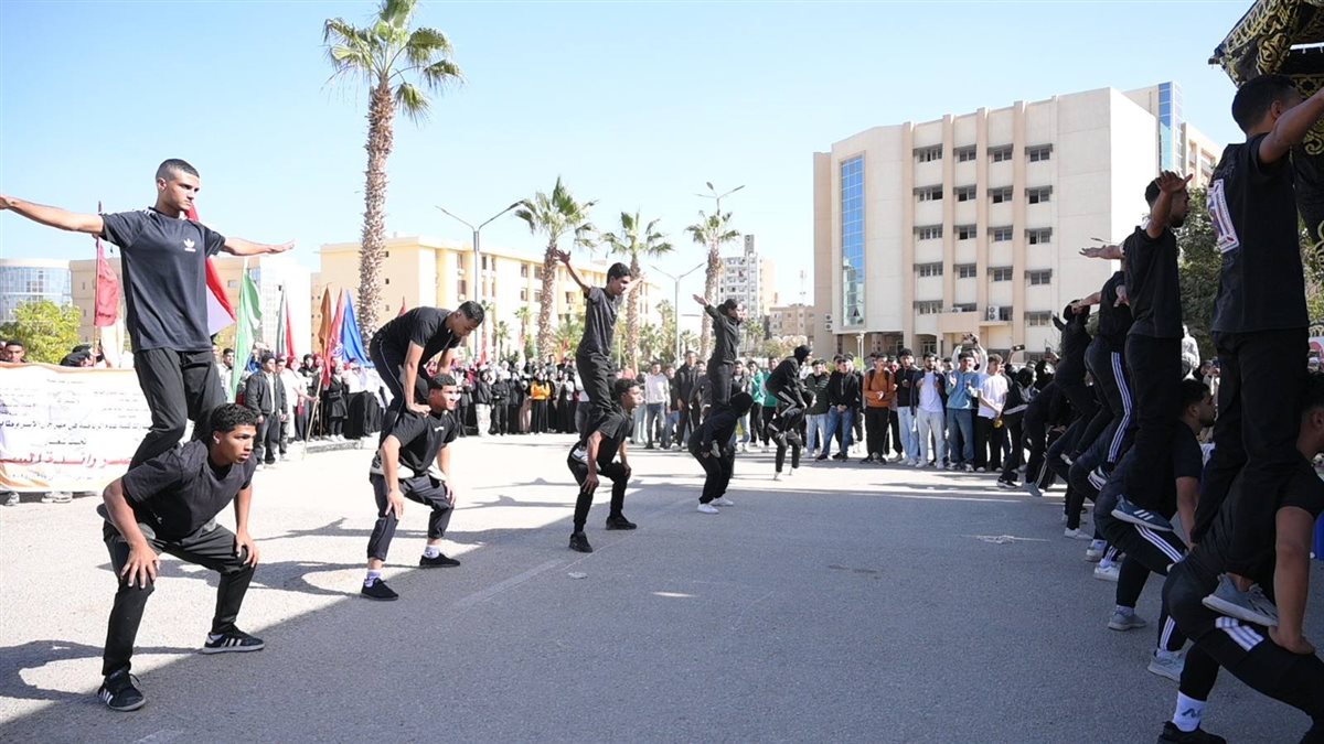 جامعة الفيوم: كرنفال الأسر الطلابية