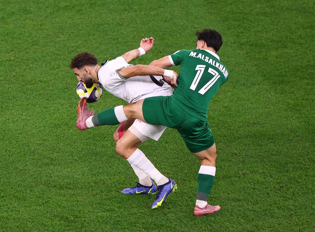 نتيجة وملخص وأهداف مباراة فلسطين وسوريا الشوط الأول|فيديو