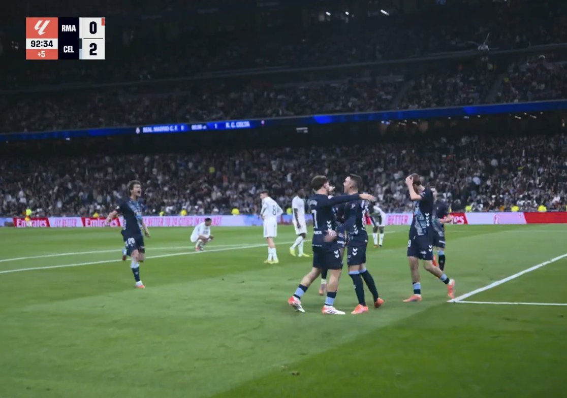  نتيجة وأهداف وملخص مباراة ريال مدريد وسيلتا فيجو