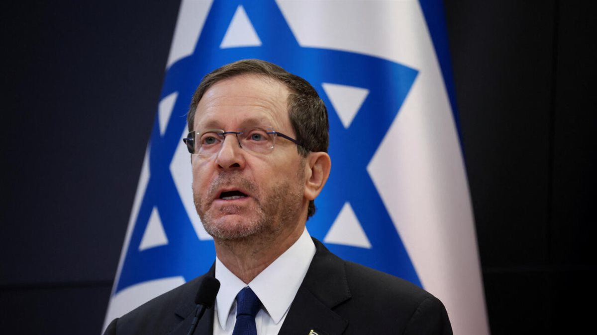 <strong>الرئيس الإسرائيلي إسحاق هرتسوغ</strong>