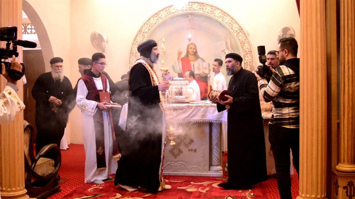 عشية عيد استشهاد سانت كاترين