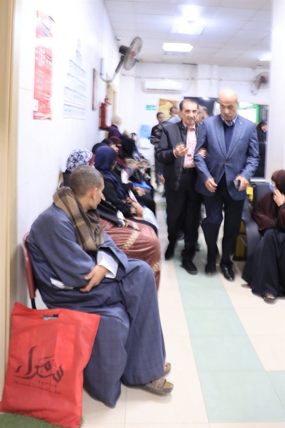 الصفتي وأيوب يتفقدان مركز أورام الفيوم لبحث احتياجاته وسبل دعم الخدمات المقدمة للمرضى