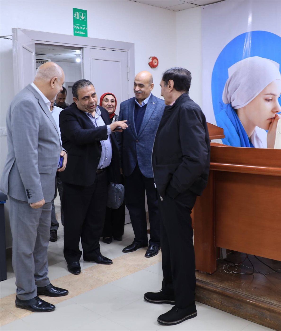 الصفتي وأيوب يتفقدان مركز أورام الفيوم لبحث احتياجاته وسبل دعم الخدمات المقدمة للمرضى