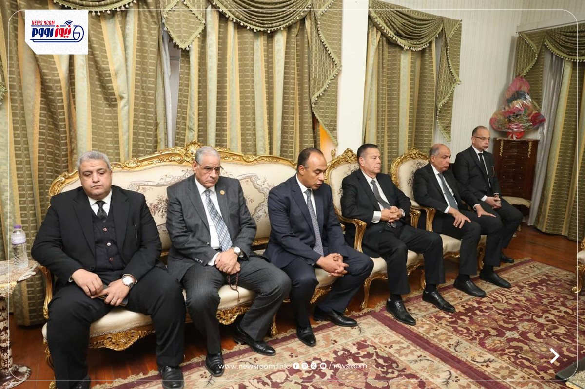 عزاء قضاة المنيا