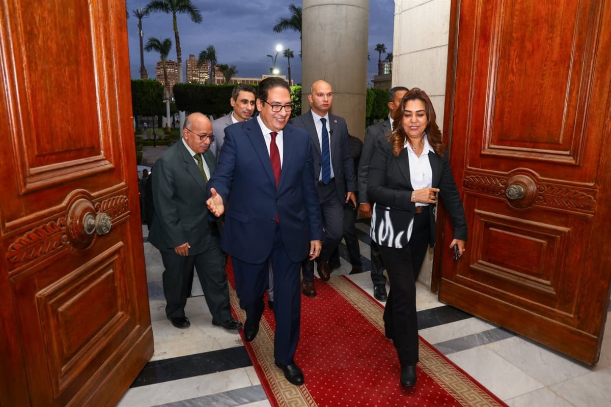 جانب من الزيارة 