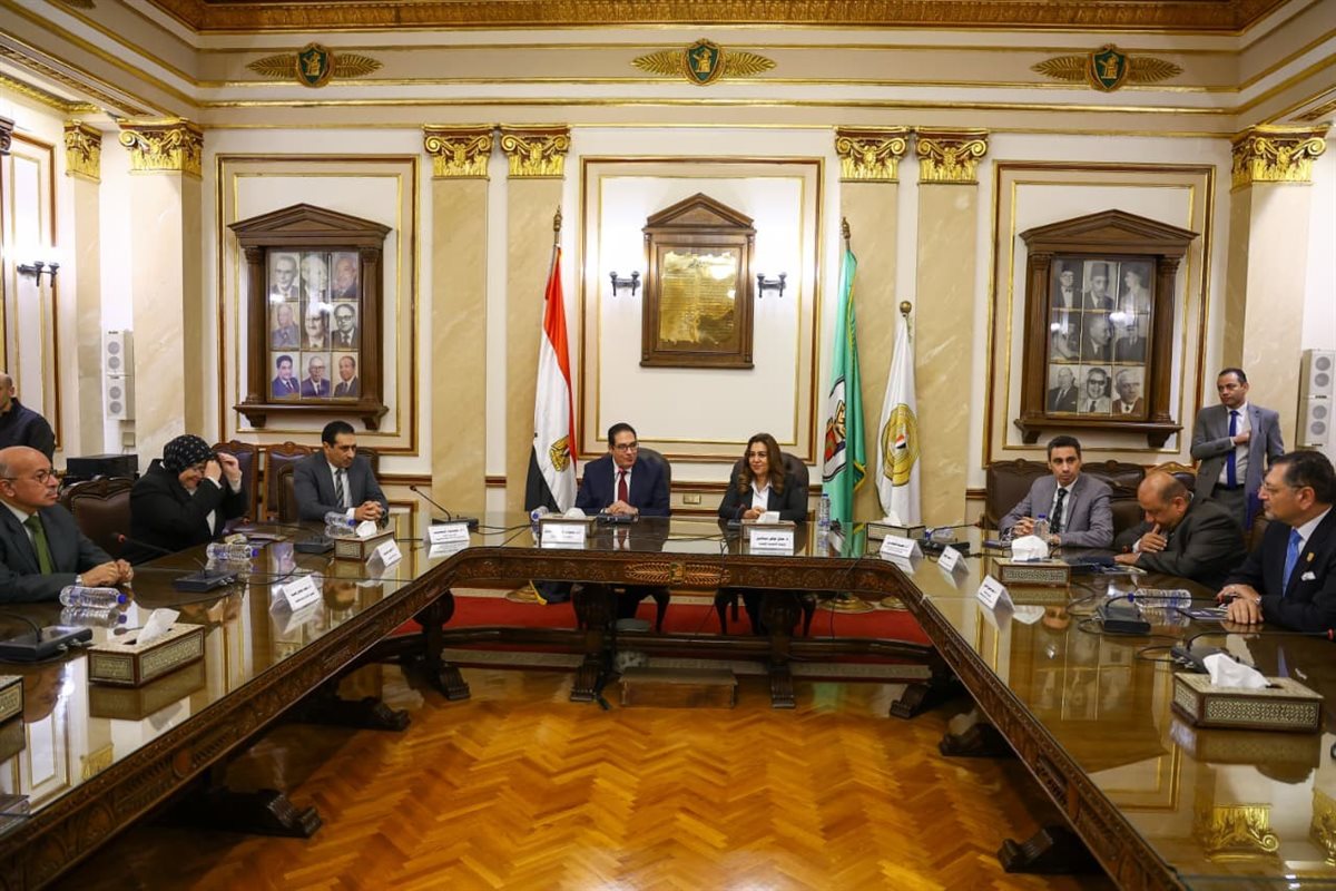 جانب من الزيارة