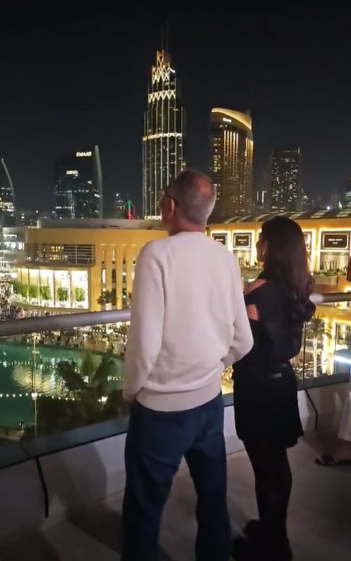 إعلان فيلم الست على برج خليفة