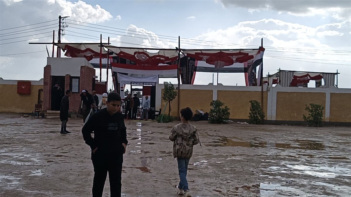 مع أول أيام الانتخابات.. أمطار غزيرة تضرب محافظة الفيوم
