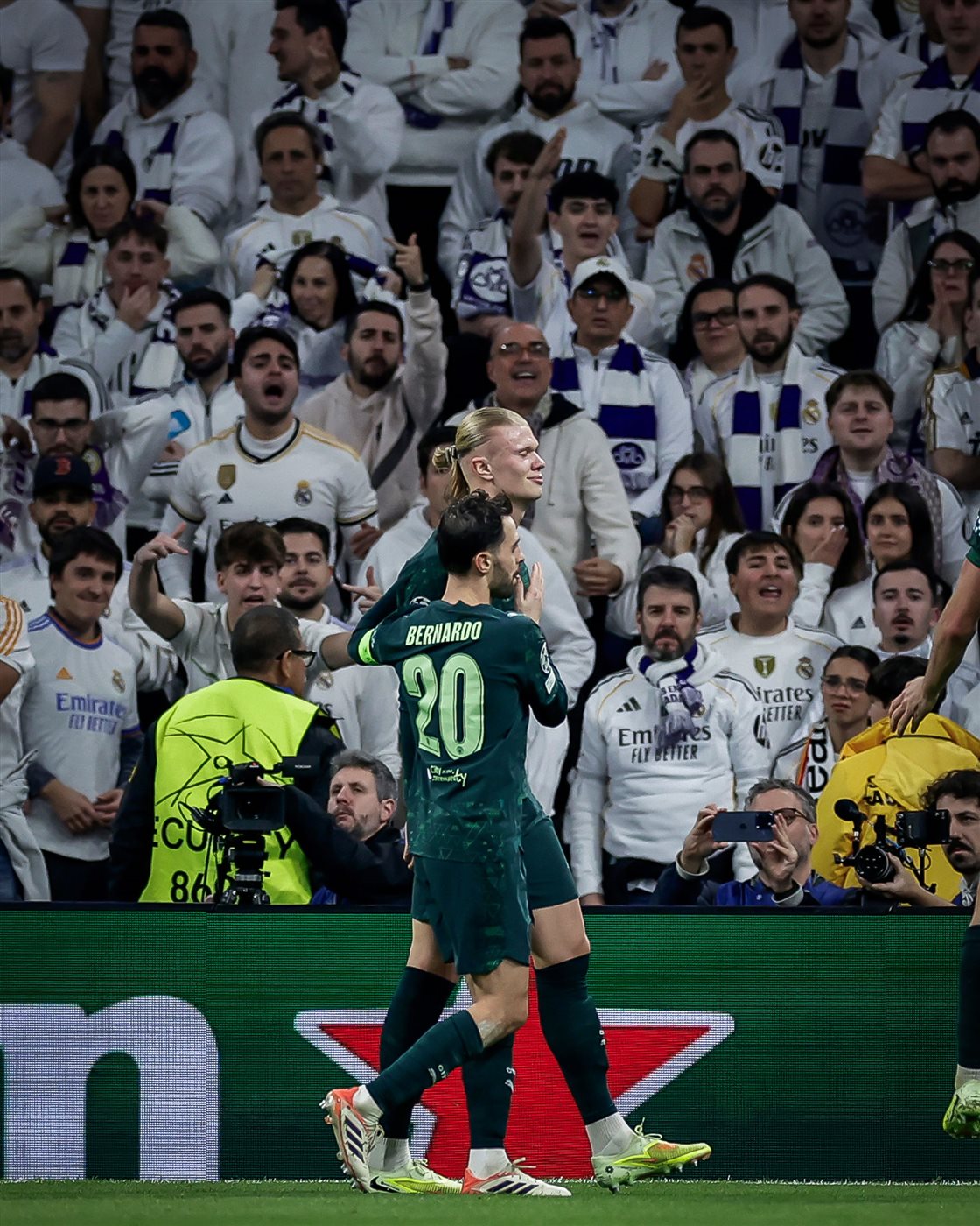 نتيجة وأهداف ريال مدريد ومانشستر سيتي