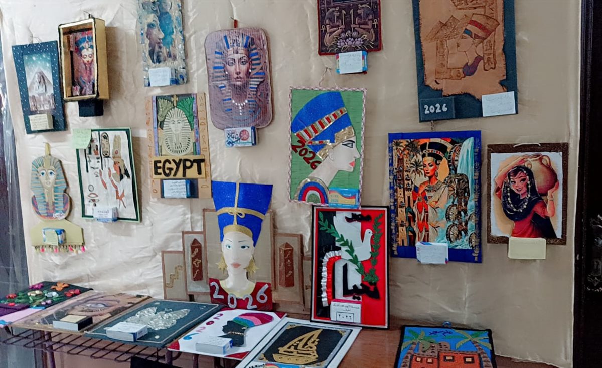 قبيصي يفتتح معرض نتائج العام الجديد ويشيد بتألق وإبداع الأنشطة بتعليم الفيوم فى تصميم وعرض 400 نتيجة جديدة بالمعرض