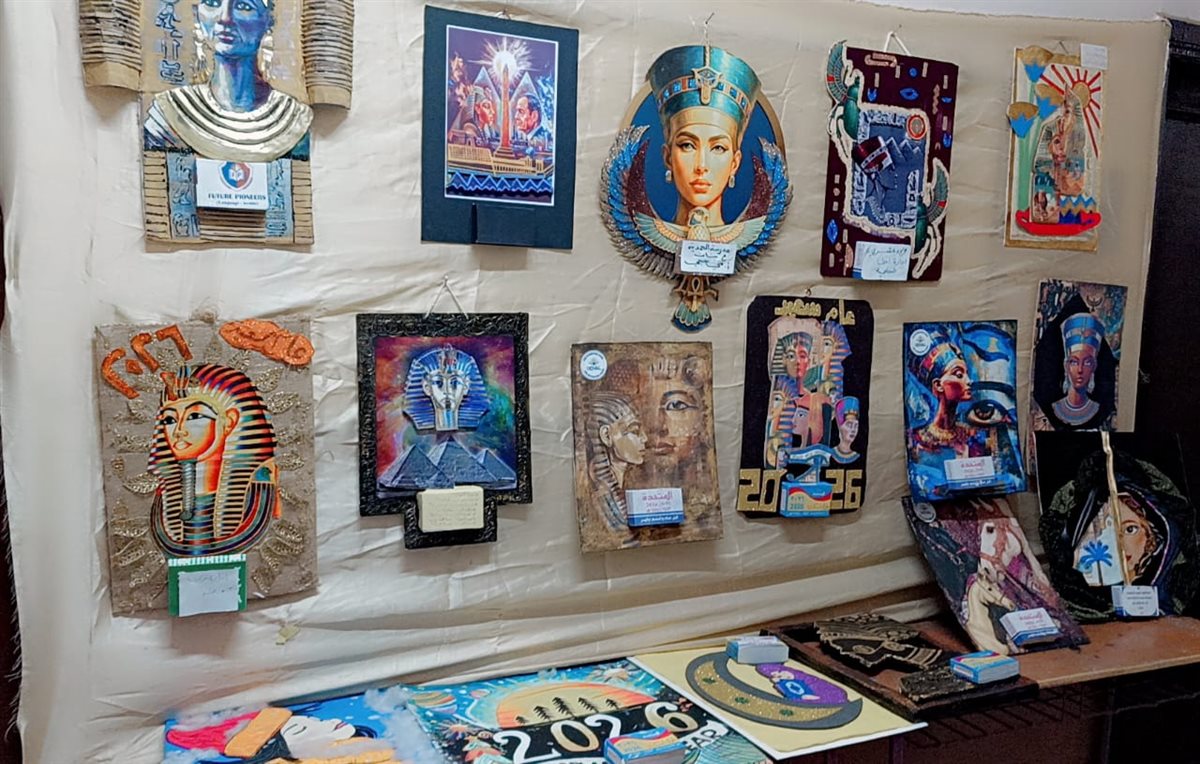 قبيصي يفتتح معرض نتائج العام الجديد ويشيد بتألق وإبداع الأنشطة بتعليم الفيوم فى تصميم وعرض 400 نتيجة جديدة بالمعرض