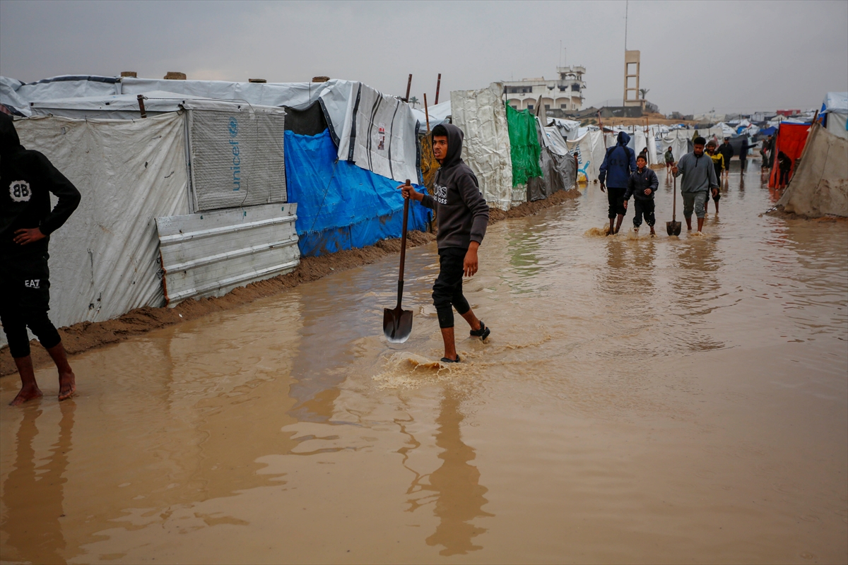 <strong>أمطار غزة</strong>