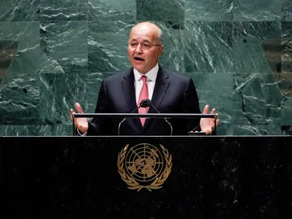 الرئيس العراقي السابق برهم صالح