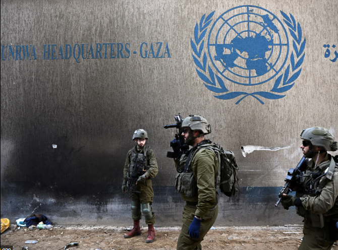 اقتحام قوات الاحتلال الإسرائيلي لمقر الأونروا