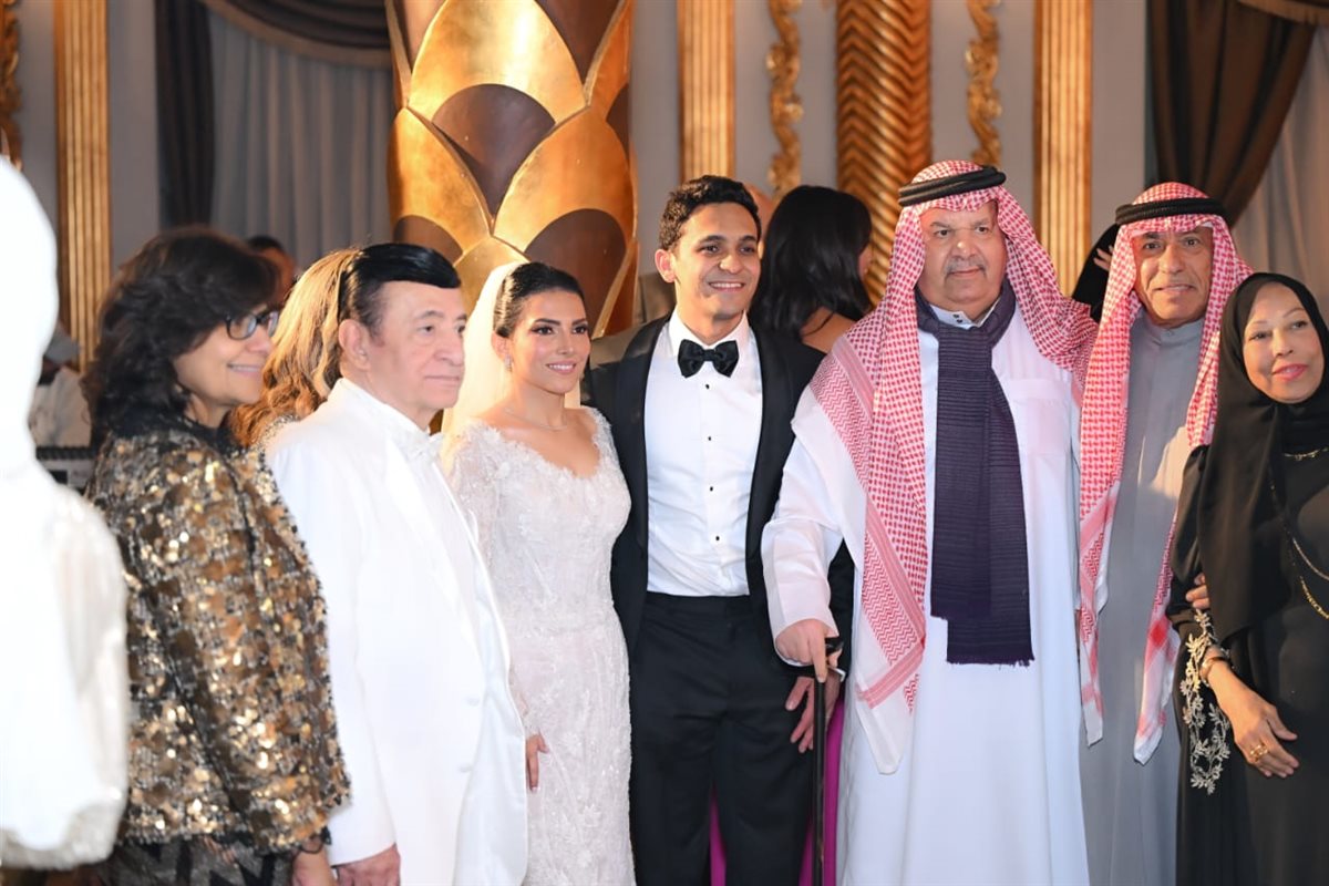 حفل زفاف همسة ابنة الفنانة نادية مصطفى