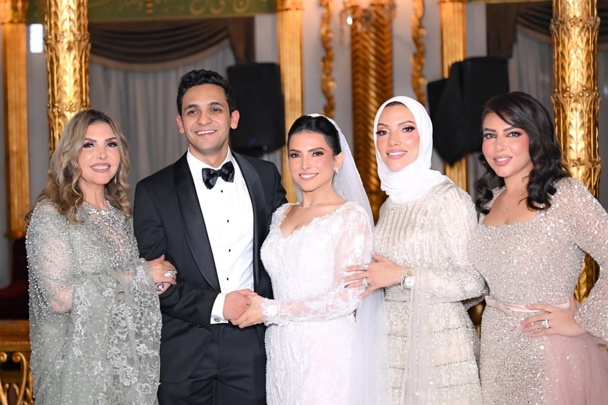 حفل زفاف همسة ابنة الفنانة نادية مصطفى