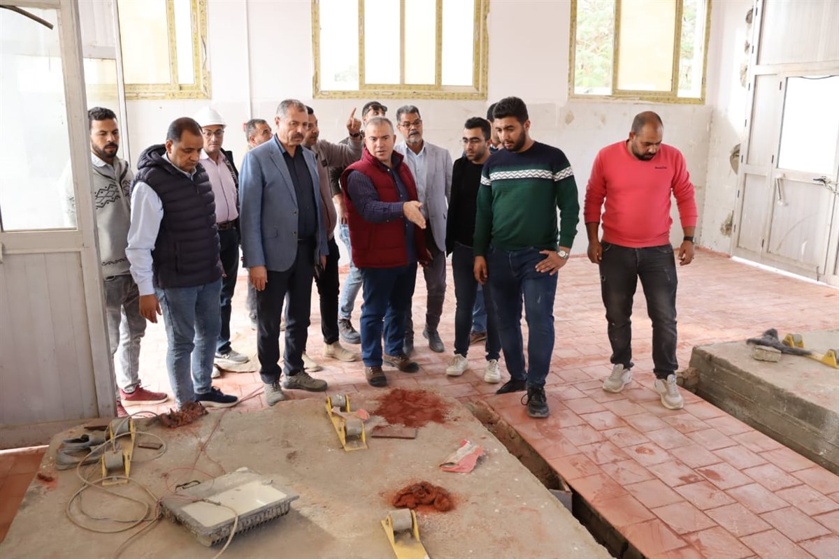 محطة مياه قحافة الجديدة على وشك الإنتهاء.. متابعة ميدانية لرئيس مياه الفيوم ضمن “حياة كريمة”