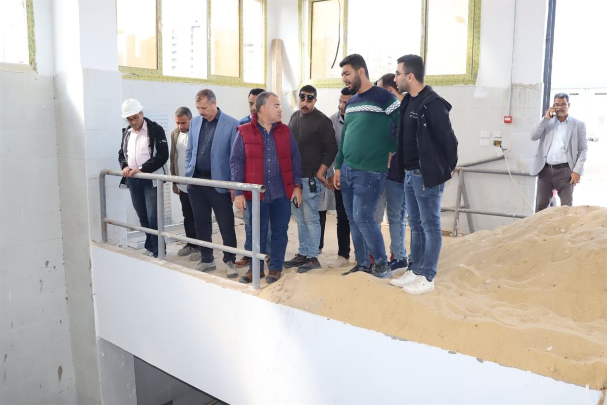 محطة مياه قحافة الجديدة على وشك الإنتهاء.. متابعة ميدانية لرئيس مياه الفيوم ضمن “حياة كريمة”