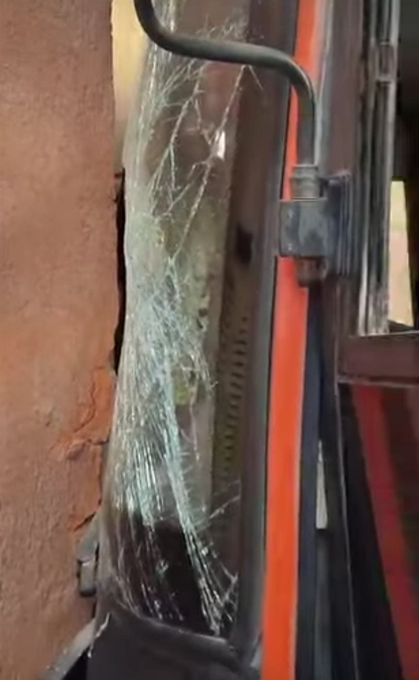 لحظة وقوع الحادث&nbsp;