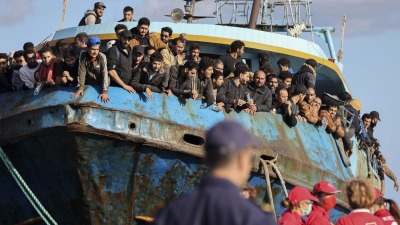 <strong>حادث غرق مركب باليونان</strong>