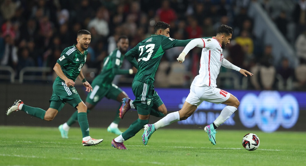 <strong>القنوات المفتوحة الناقلة لمباراة السعودية والأردن اليوم في نصف نهائي كأس العرب&nbsp;</strong>