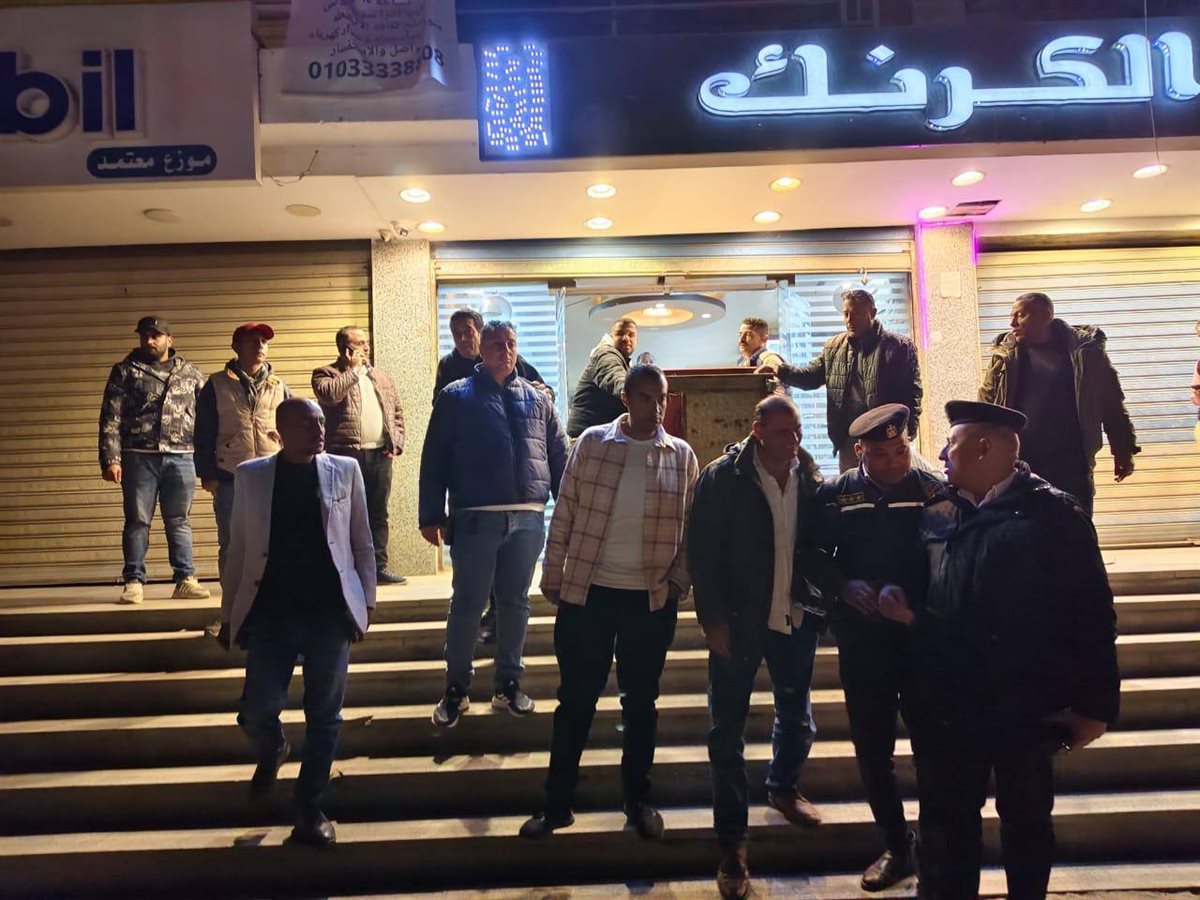 حملة ليلية بمحافظة الجيزة