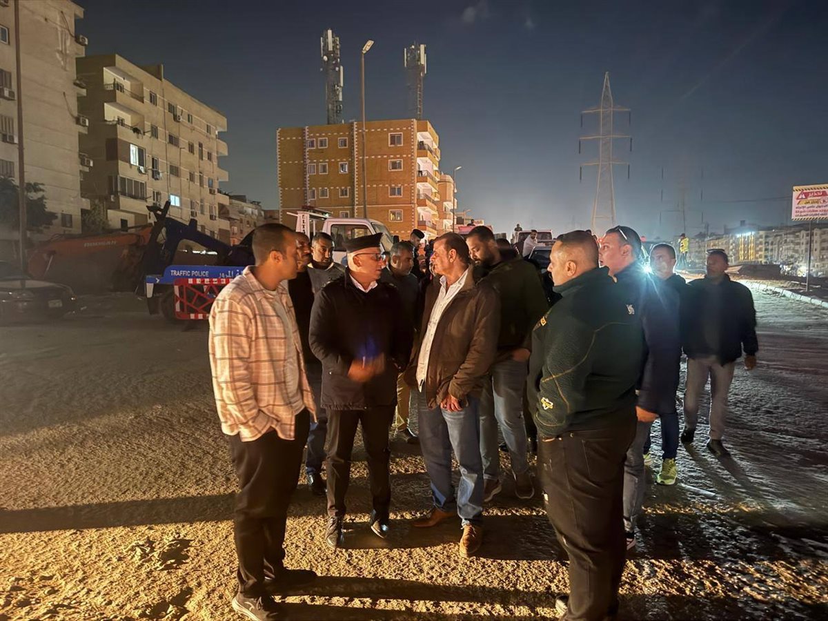 حملة ليلية بمحافظة الجيزة