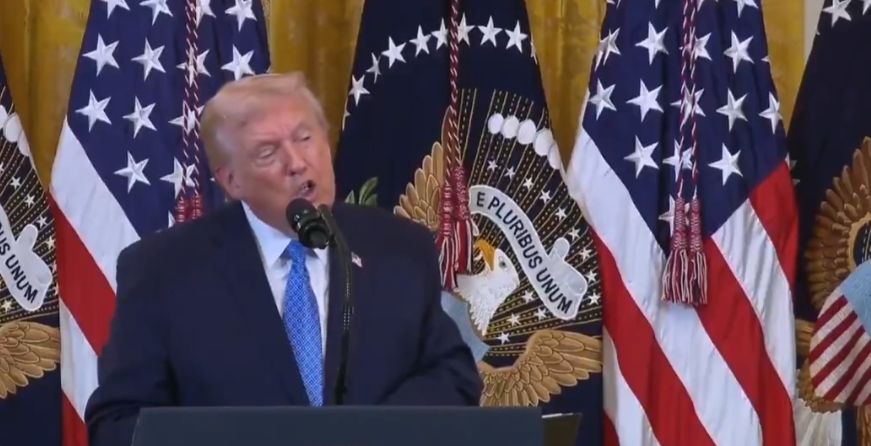 <strong>الرئيس الأمريكي دونالد ترامب</strong>