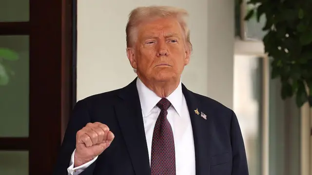 <strong>الرئيس الأمريكي دونالد ترامب</strong>