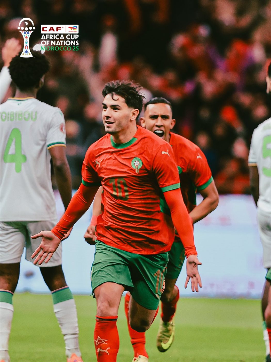 نتيجة وأهداف الشوط الثاني مباراة المغرب ضد جزر القمر (2-0)