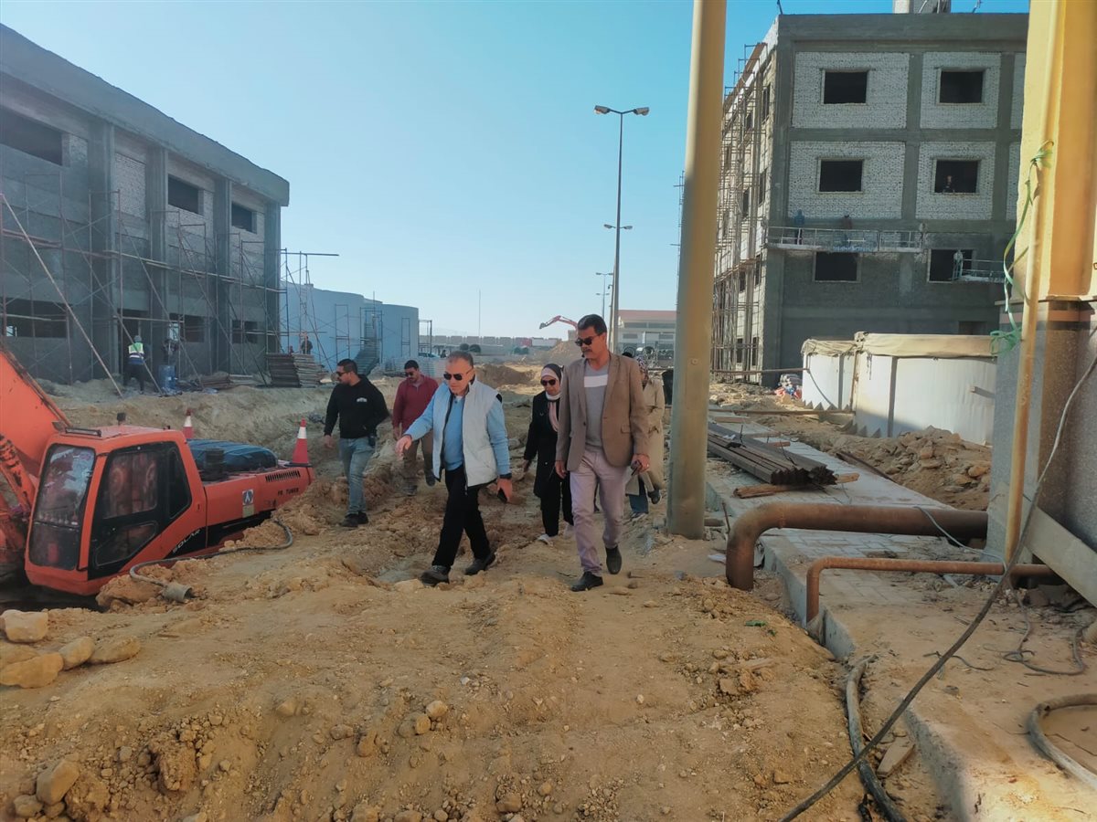 رئيس مياه الفيوم يوجّه بالإسراع في وتيرة الأعمال تمهيدًا لدخولها الخدمة