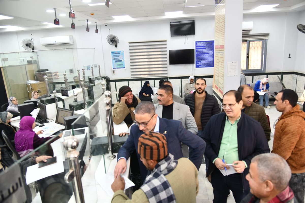 محافظ الفيوم يتفقد المركز التكنولوجي وعدد من مشروعات الخطة الاستثمارية بأبشواي