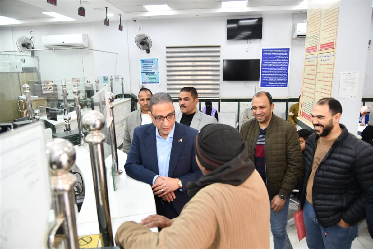 محافظ الفيوم يتفقد المركز التكنولوجي وعدد من مشروعات الخطة الاستثمارية بأبشواي