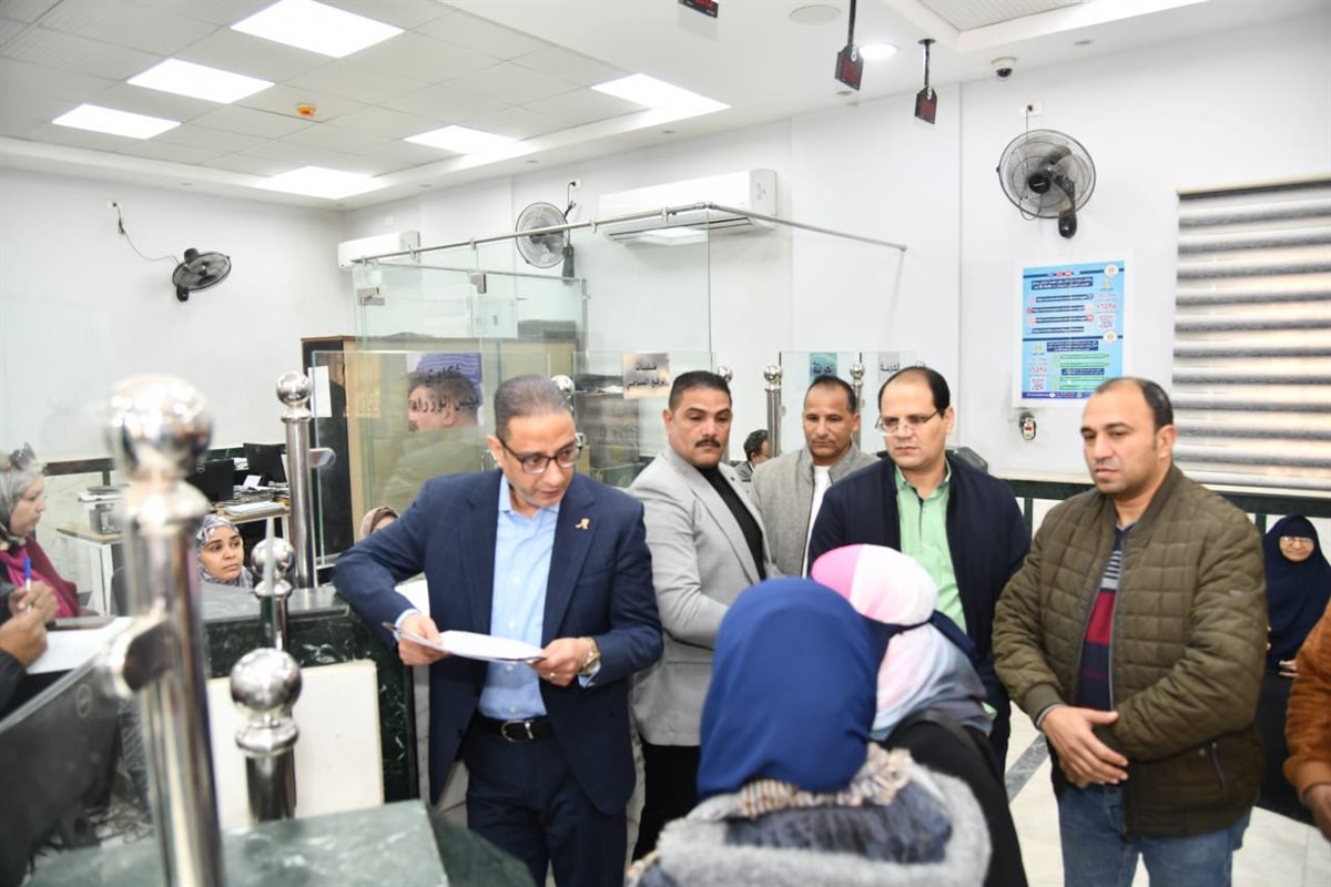 محافظ الفيوم يتفقد المركز التكنولوجي وعدد من مشروعات الخطة الاستثمارية بأبشواي